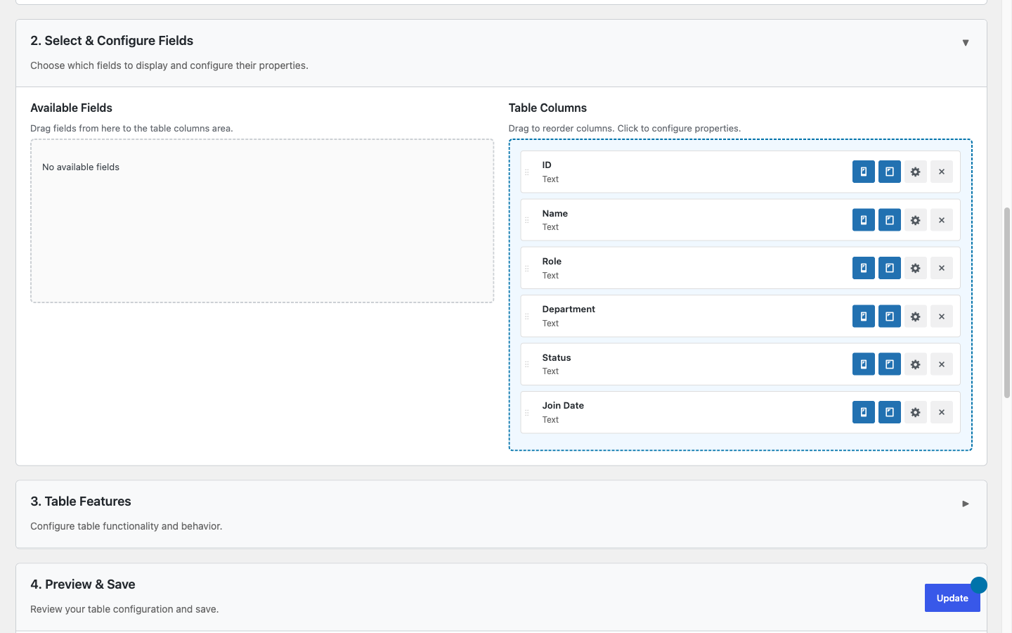 Pro: fill a whole column in one action.